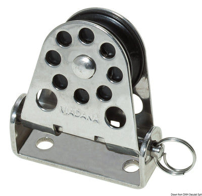 VIADANA vertical pivoting footblock