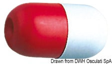 Tvåfärgad flytande triangel för vattenskidor