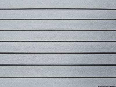 Självhäftande teakliknande EVA-däcksgolv i konstteak