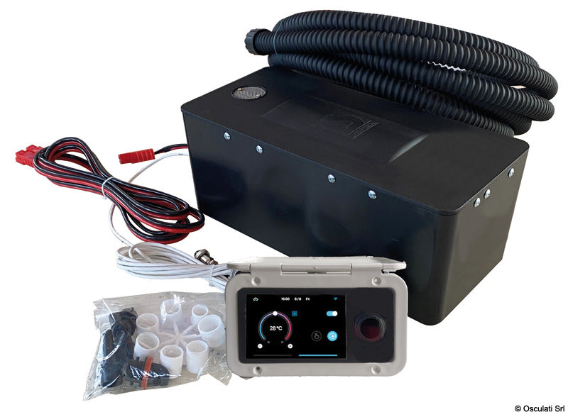 High-pressure electric inflater with GE 22 RC remote-controlled compressor