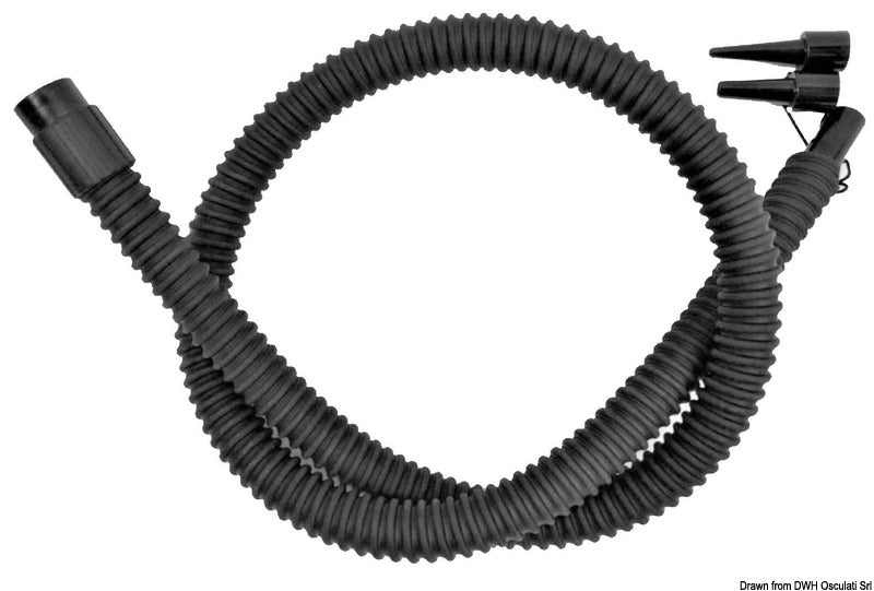 High-pressure electric inflater with GE 22 RC remote-controlled compressor