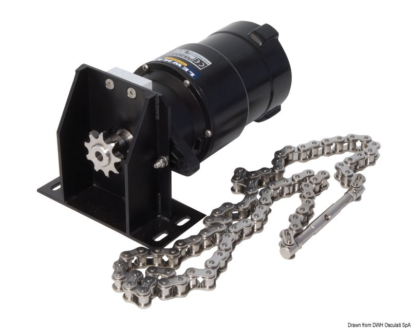 Engine unit with autopilot LEWMAR