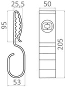 Cable Hook with strap