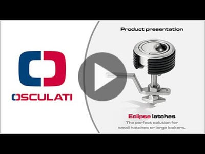 Eclipse (medium) draglås för Marinaio-hytter eller stora skåp